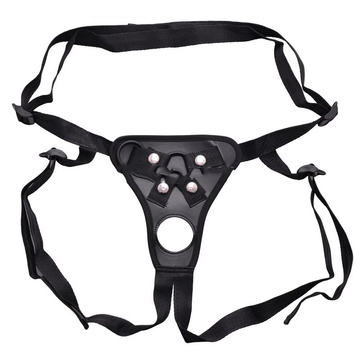 Silicone Wearable Realistic Dildo for Women / Adult Dildo on PU Leather Harness - EVE's SECRETS
